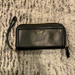 kate spade black wallet